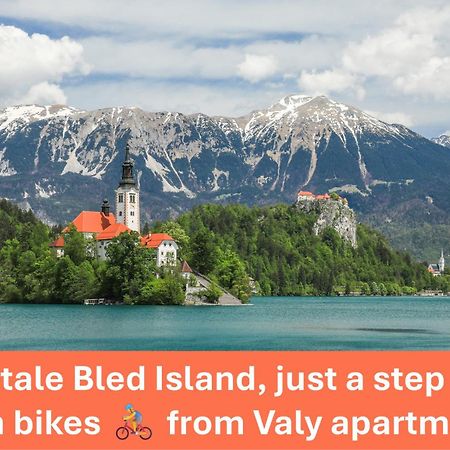 Apartment Valy - Free Bikes, Relaxing Terrace & Near Bled Exterior photo